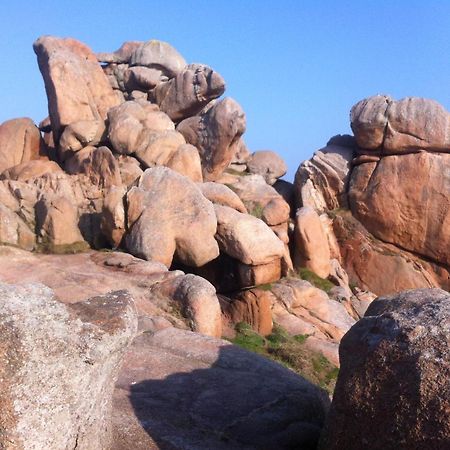 Trestraou, Cote De Granit Rose, Studio Vue Mer, Rez-De-Chaussee Perros-Guirec Zewnętrze zdjęcie